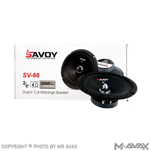 میدرنج 6.5 اینچ ساووی (SAVOY) مدل SV-66(تک عددی) - Image 2