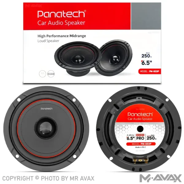 میدرنج 6.5 اینچ پاناتک مدل PM-653p