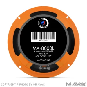 میدرنج ۸ اینچ مجیک آدیو (Magic Audio) مدل MA-8000L (دو عددی)
