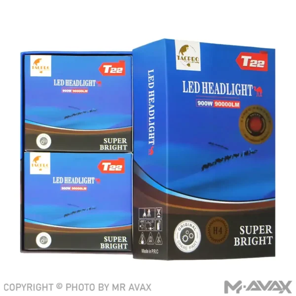 هدلایت تک پرو مدل T22 پایه H4