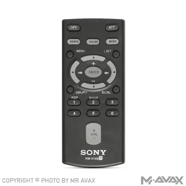 ریموت کنترل پخش سونی مدل RM-X155