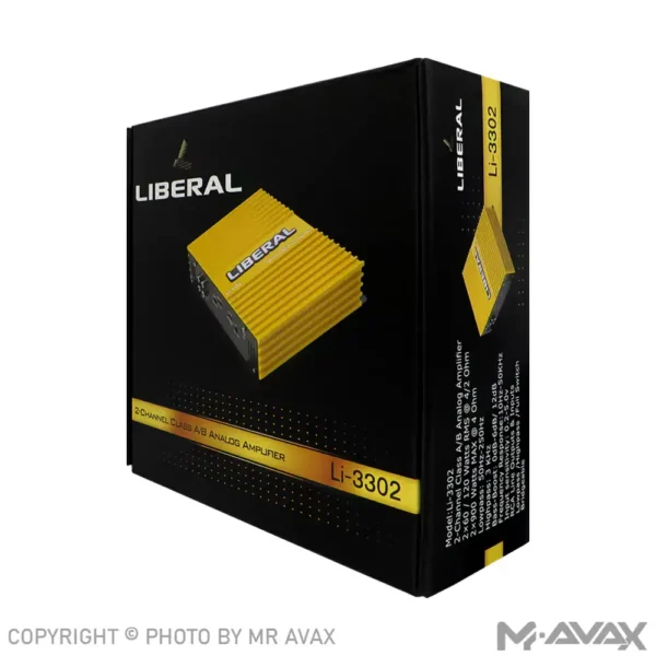 آمپلی فایر 2 کانال لیبرال مدل Li-3302