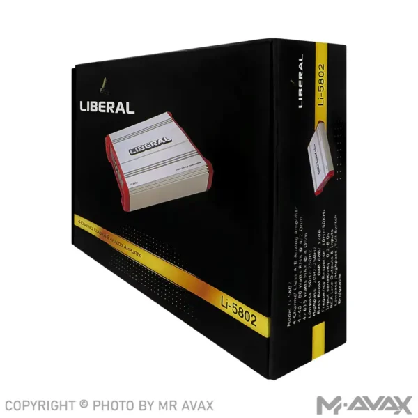 آمپلی فایر 4 کانال لیبرال مدل Li-5802