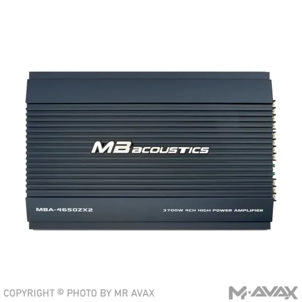 آمپلی فایر 4 کانال ام بی آکوستیک مدل MBA-4650ZX2