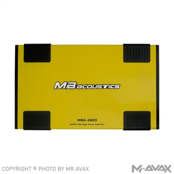 آمپلی فایر 4 کانال ام بی آکوستیک مدل MBA-4805