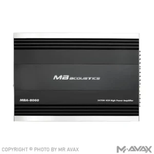 آمپلی فایر 4 کانال ام بی آکوستیک مدل MBA-8060