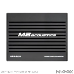 آمپلی فایر 4 کانال ام بی آکوستیک مدل MBA-4150