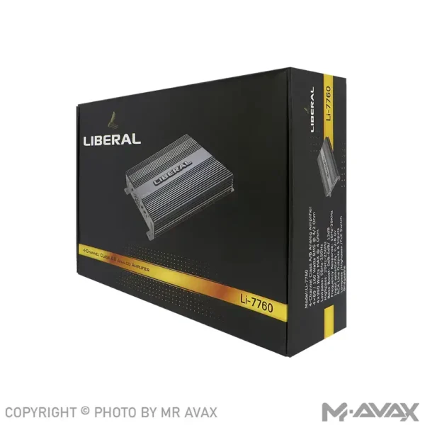 آمپلی فایر 4 کانال لیبرال مدل Li-7760