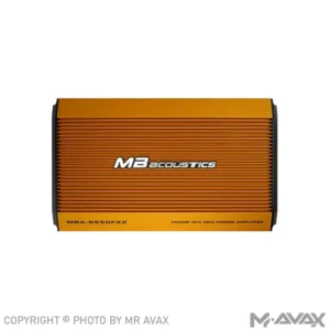 آمپلی فایر 4 کانال ام بی آکوستیک مدل MBA-6550FX2