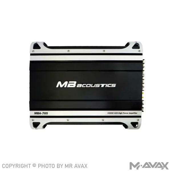 آمپلی فایر 4 کانال ام بی آکوستیک مدل MBA-705