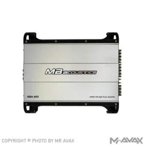 آمپلی فایر 4 کانال ام بی آکوستیک مدل MBA-805