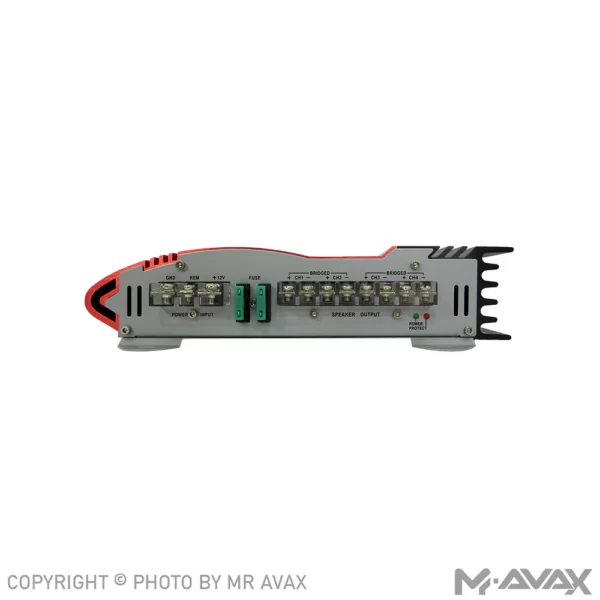 آمپلی فایر 4 کانال ام بی مدل MBA-480FX