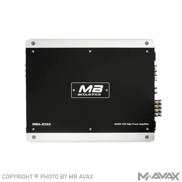 آمپلی فایر 4 کانال ام بی آکوستیک مدل MBA-8365