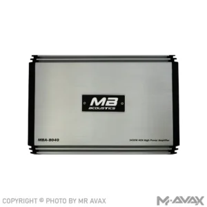 آمپلی فایر 4 کانال ام بی آکوستیک مدل MBA-8040