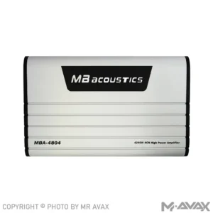 آمپلی فایر 4 کانال ام بی آکوستیک مدل MBA-4804