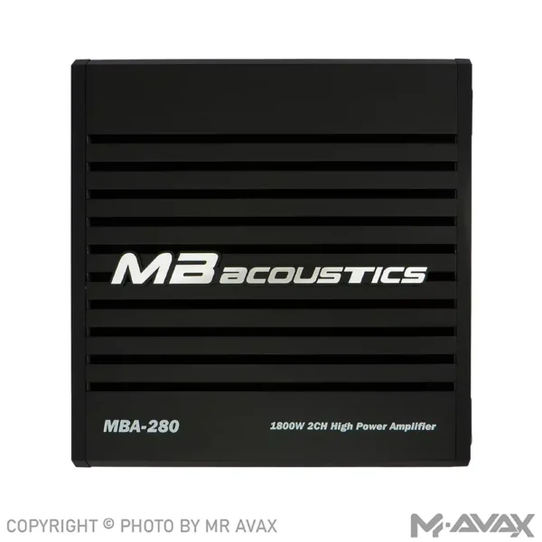 آمپلی فایر 2 کانال ام بی آکوستیک مدل MBA-280