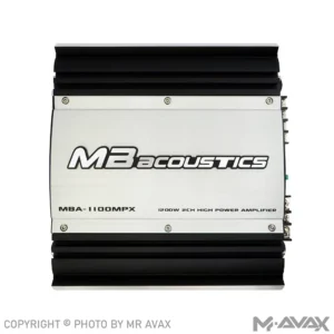 آمپلی فایر 2 کانال ام بی آکوستیک مدل MBA-1100MPX