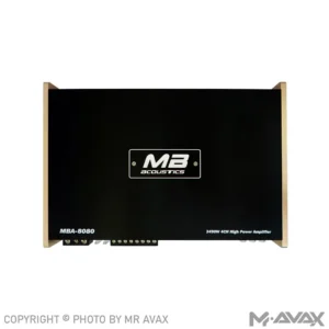 آمپلی فایر 4 کانال ام بی آکوستیک مدل MBA-8080