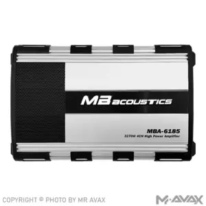 آمپلی فایر 4 کانال ام بی آکوستیک (MB Acoustics) مدل MBA-6185