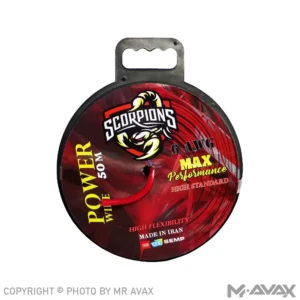 سیم برق 6 گیج 50 متری اسکورپیون