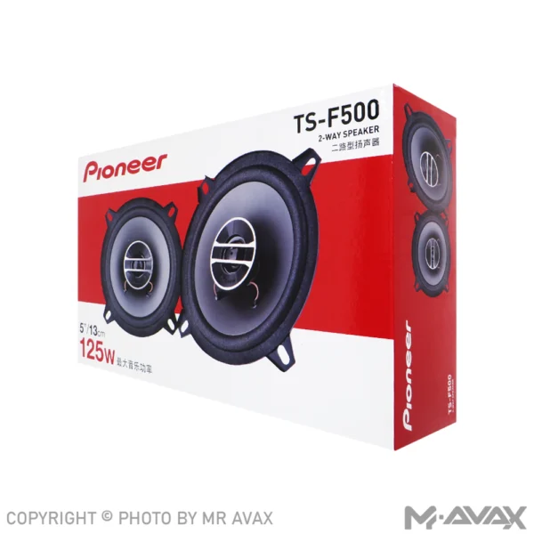 باند گرد 5 اینچ پایونیر (Pioneer) مدل TS-F500 دو عددی