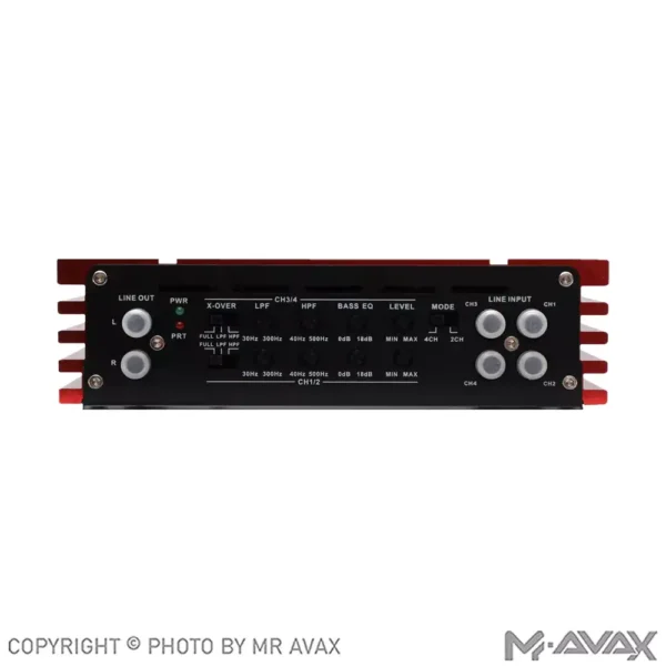 آمپلی فایر 4 کانال وریتی مدل V-A1204