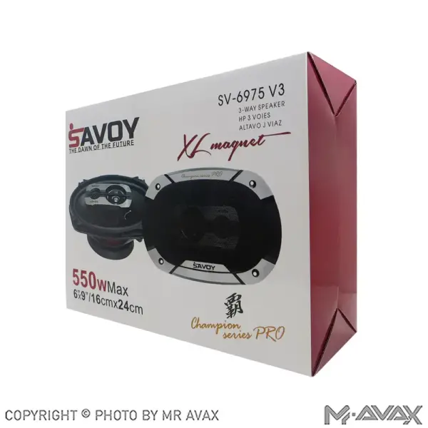 باند بیضی 9*6 اینچ ساووی (Savoy) مدل SV-6975v3 دو عددی