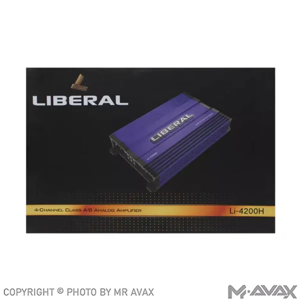 آمپلی فایر ۴ کانال لیبرال مدل Li-4200H