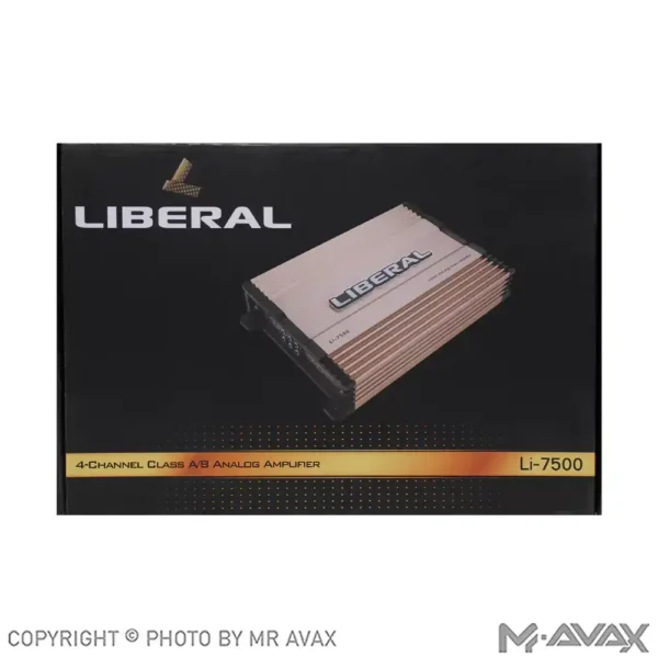 آمپلی فایر ۴ کانال لیبرال مدل Li-7500