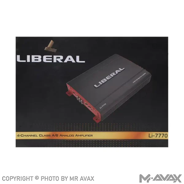 آمپلی فایر ۴ کانال لیبرال مدل Li-7770