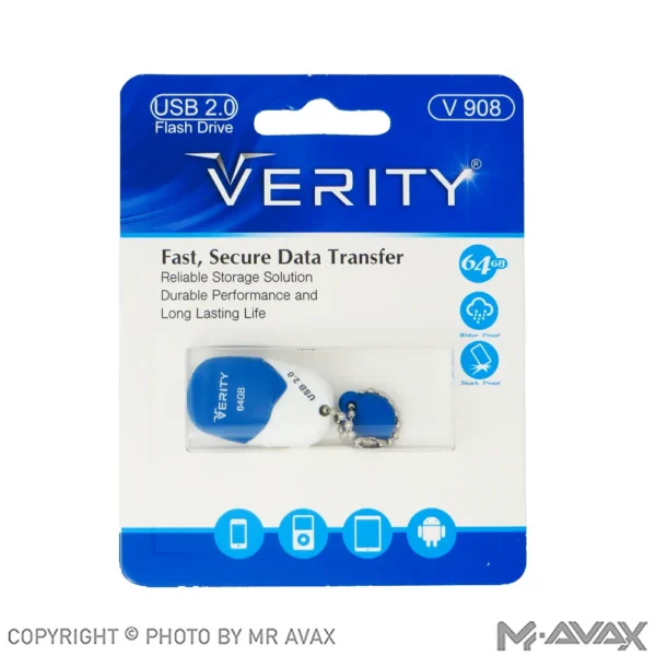 فلش مموری وریتی (VERITY) مدل V908 با حافظه 64 گیگابایت