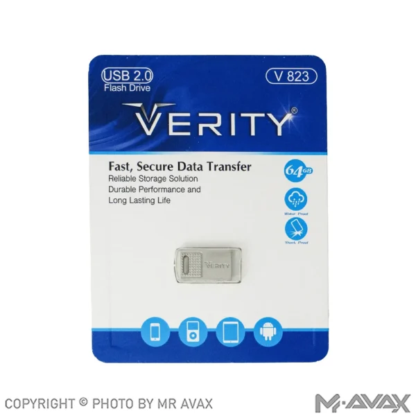 فلش مموری وریتی (VERITY) مدل V823 با حافظه 64 گیگابایت