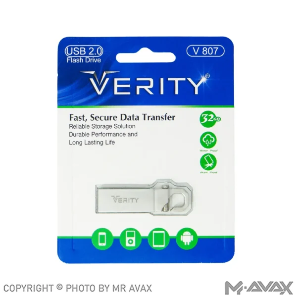 فلش مموری وریتی (VERITY) مدل V807 با حافظه 32 گیگابایت