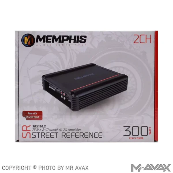 آمپلی فایر 2 کانال ممفیس مدل SRX 150.2