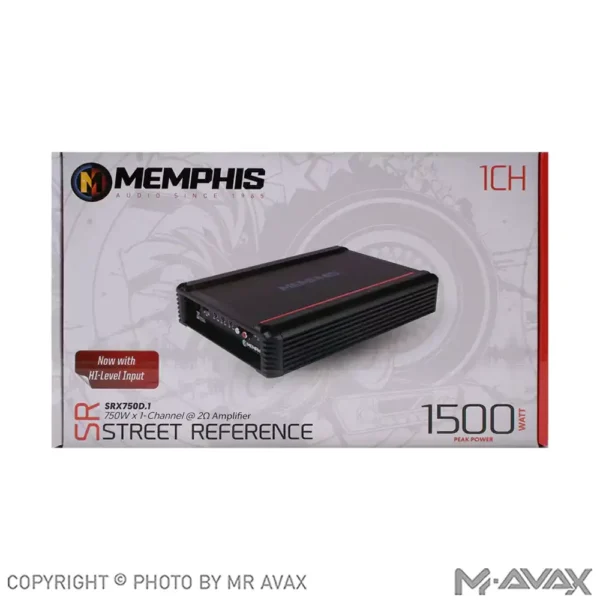 آمپلی فایر 1 کانال ممفیس مدل SRX 750D.1