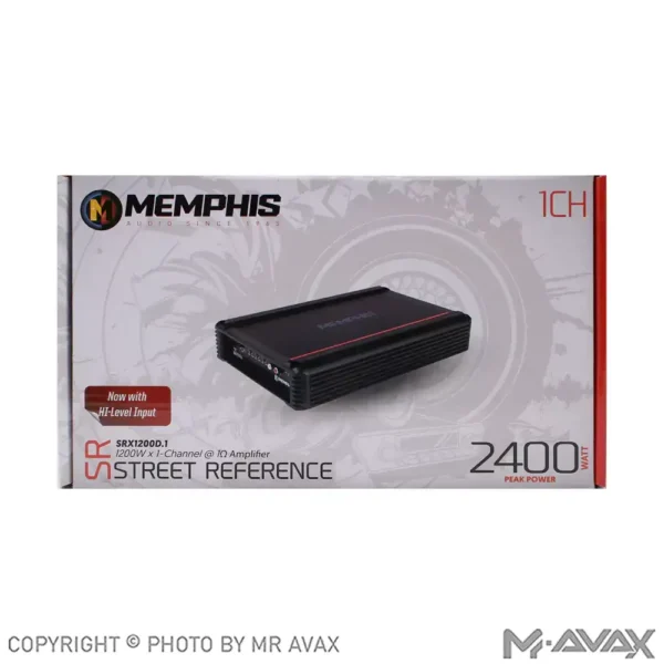 آمپلی فایر 1 کانال ممفیس مدل SRX 1200D.1