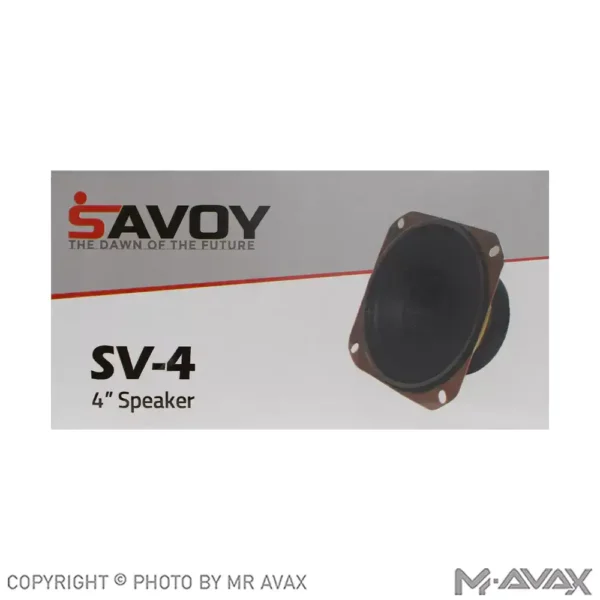 باند 4 اینچ ساووی مدل SV-4 فابریک پراید جلو(دو عددی)