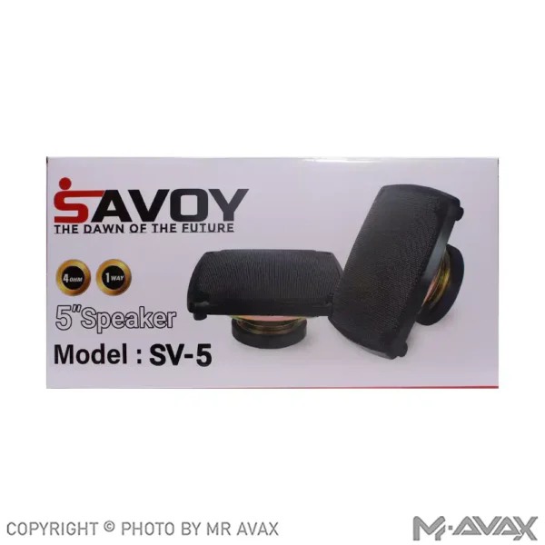 باند 5 اینچ ساووی مدل SV-5 فابریک پراید عقب(دو عددی)