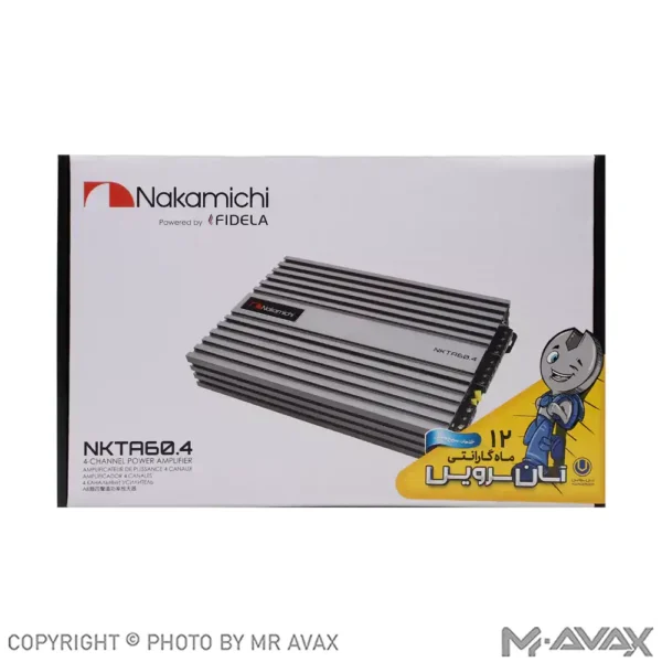 آمپلی فایر 4 کانال ناکامیچی مدل NKTA60.4